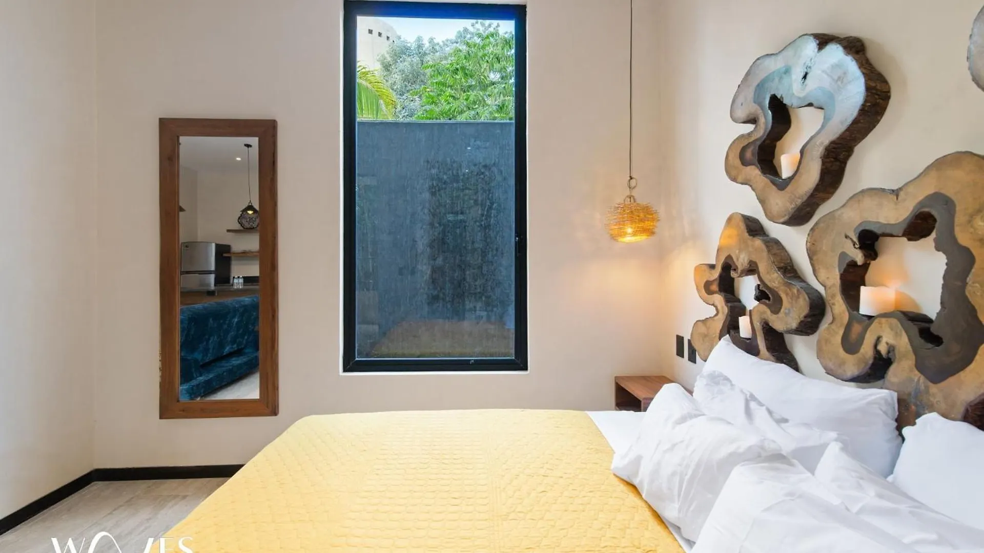 Apartamento Estilo Boho Chic | Centrico | Roof Garden Tulum