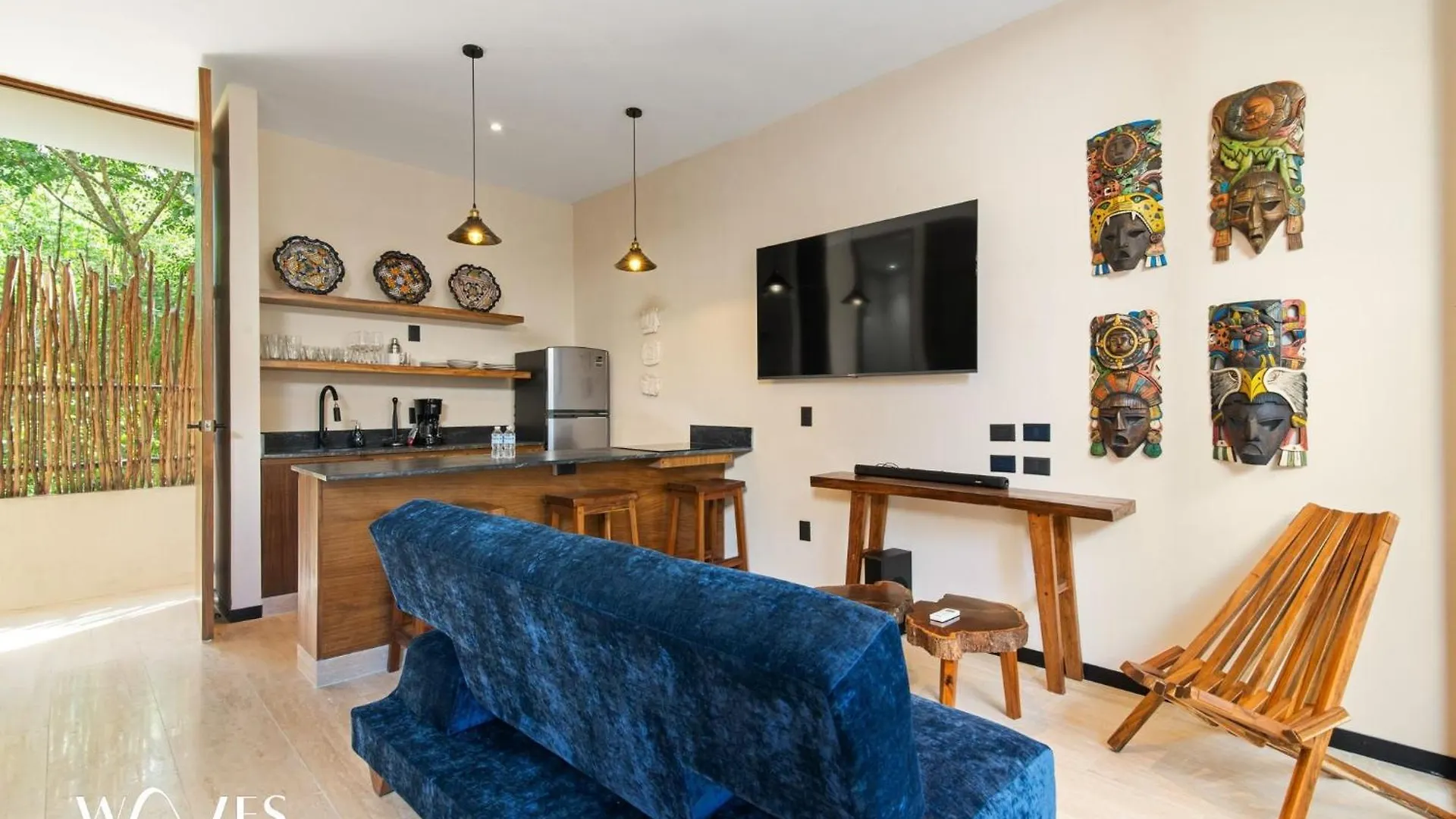 Apartamento Estilo Boho Chic | Centrico | Roof Garden Tulum