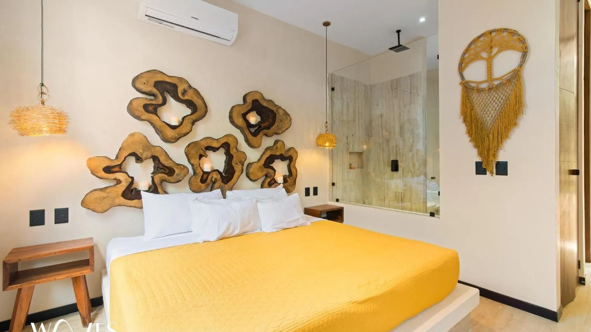Apartamento Estilo Boho Chic | Centrico | Roof Garden Tulum