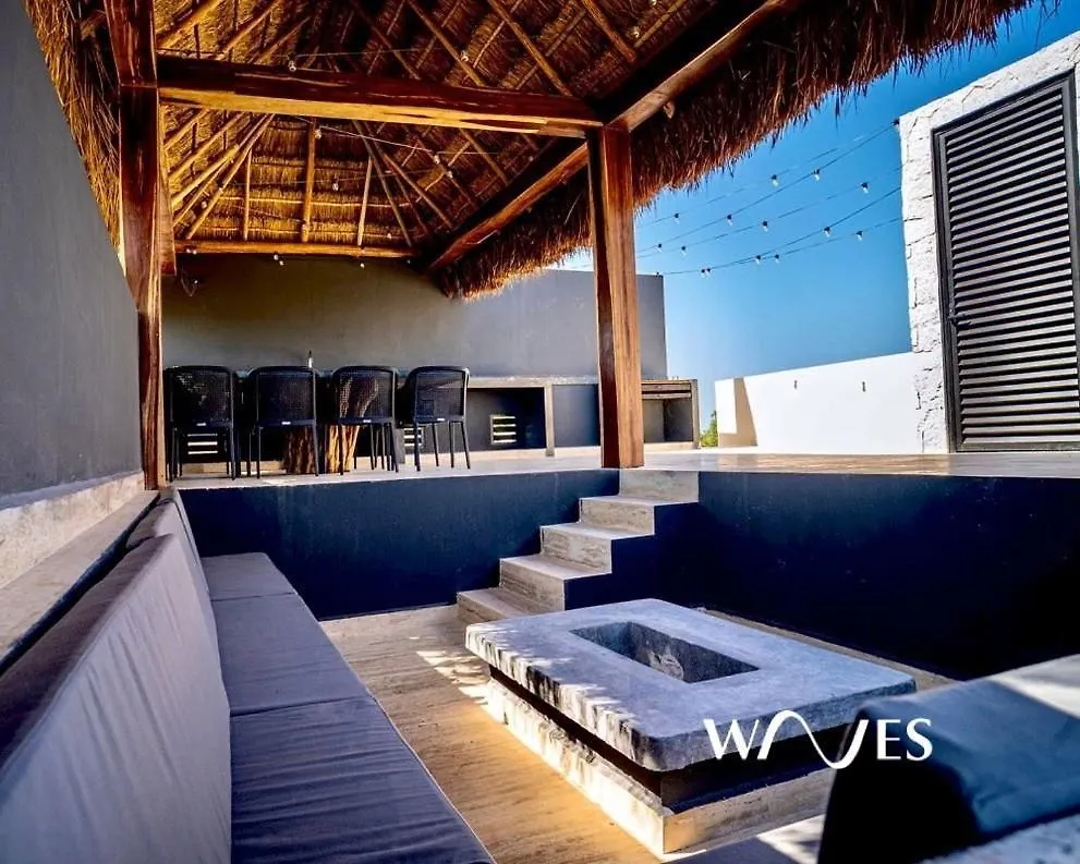 Apartamento Estilo Boho Chic | Centrico | Roof Garden Tulum