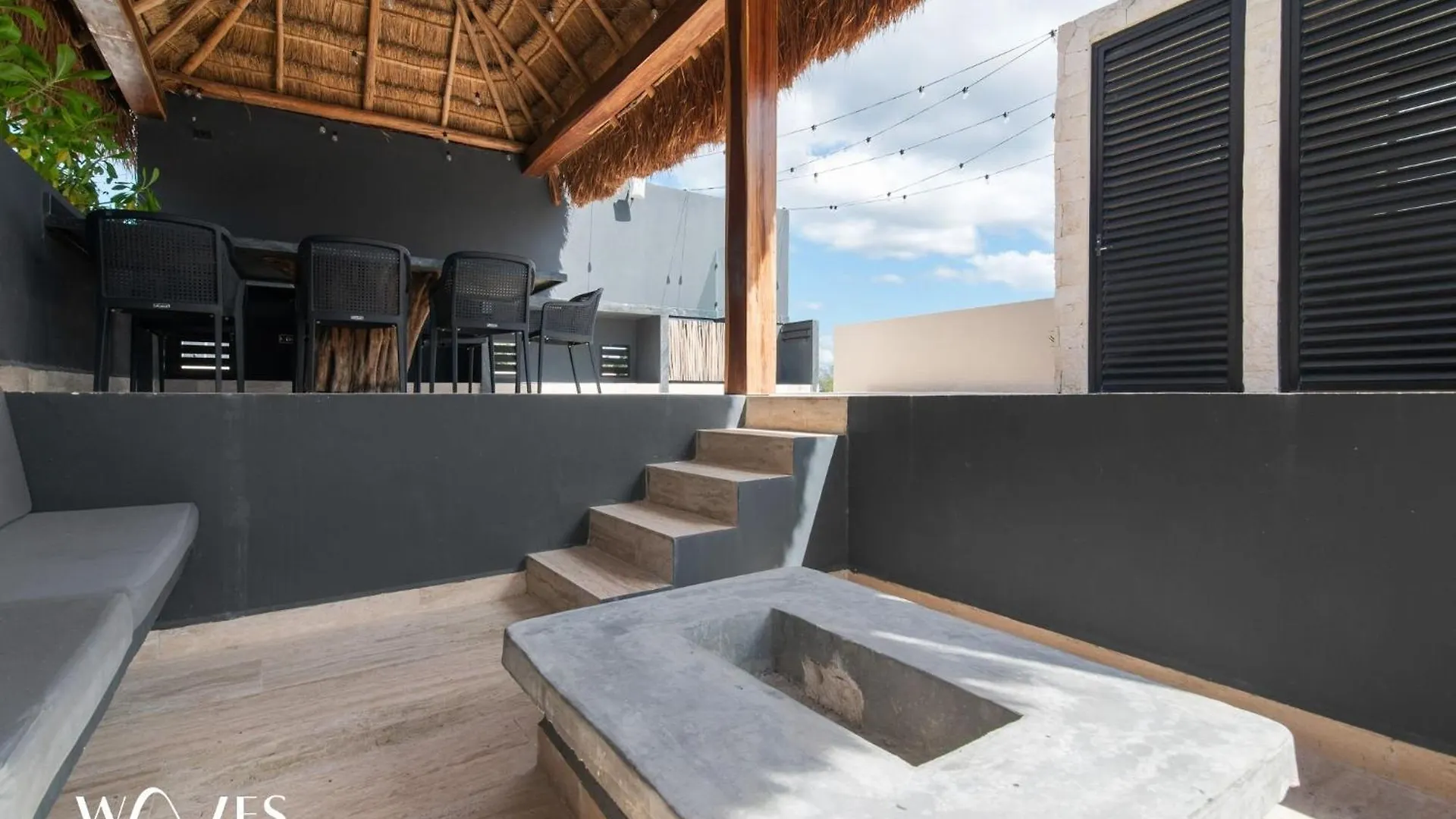 Estilo Boho Chic | Centrico | Roof Garden Apartment Tulum